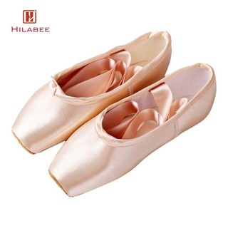 Giày Ba Lê Nữ Giày Khiêu Vũ Chuyên Nghiệp Dép Pointe 34-43