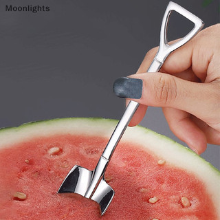 Moonlights Cà Phê Thìa Dao Kéo Bộ Thép Không Gỉ Retro Sắt Xẻng Kem Muỗng Sáng Tạo Muỗng Trà Muỗng Bộ Đồ Ăn EN