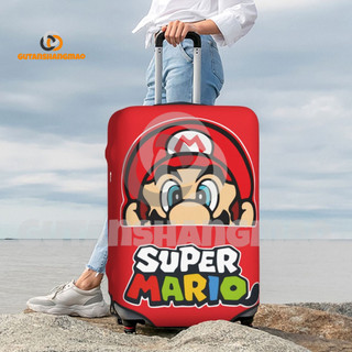 Super Mario Hành Lý Có Thể Giặt Được Vali Bảo Vệ Chống Trầy Xước Vali Phù Hợp Với Hành Lý 18-32 Inch