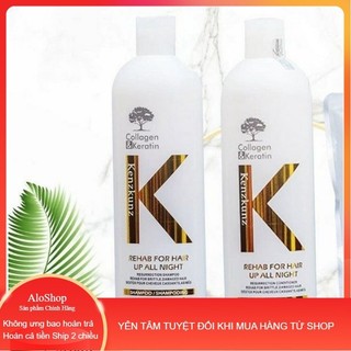Cặp Gội - Xả Kenz - Collagen & Keratin 750ml