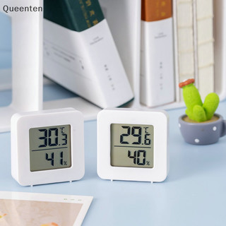 Máy đo nhiệt độ điện tử kỹ thuật số Queenten Máy đo độ ẩm trong nhà Máy đo nhiệt độ phòng khô ướt cho bé Máy đo nhiệt độ phòng QT