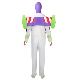 Trang phục cosplay Buzz Lightyear áo liền quần, phù hợp cho lễ hội Halloween và các bữa tiệc