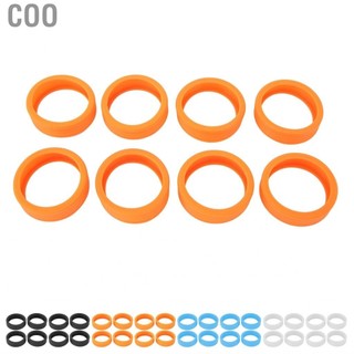 Coo Luggage Wheels Cover  Scratchproof Silicone 8pcs Suitcase for Travel