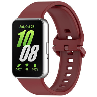 Dành Cho Samsung Galaxy Fit 3 Fit3 2in1 Dây Đeo Silicon + 3 Miếng Dán Bảo Vệ Màn Hình HD Chống Trầy Xước