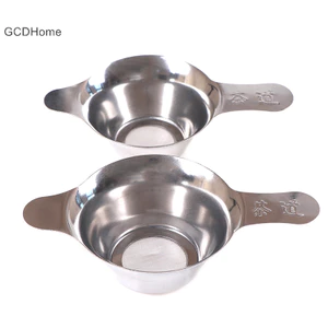 Bộ lọc trà bằng thép không gỉ Gcdhome Lưới mịn Lá trà Bộ lọc trà Phụ kiện HOT