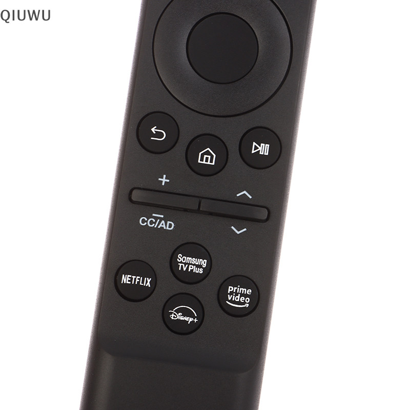 Qiuwu BN59-01385B Điều khiển từ xa năng lượng mặt trời có thể sạc lại bằng giọng nói cho Samsung TV Q70B Q80B QN85B QN90B QN95B QN800B TM2280E.
