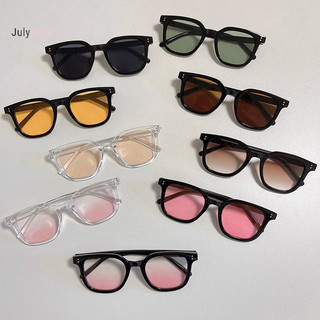 Julyhot Kính Mát Thời Trang Cho Nữ Khung Đen Blusher Kính Trang Điểm Miễn Phí DIY Làm Đẹp Vuông Khung Lớn Massivedeals