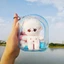 Túi ngoài trời YOLOGO, Bảo quản trong suốt nhiều màu, Đồ chơi PVC Túi trang trí búp bê 10cm Hộp trưng bày búp bê Bộ dụng cụ nhà để xe