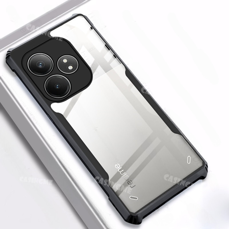 Realme GT6 2024 Túi Khí Trong Suốt Cho Realme GT Neo 6 6GT GT6 RealmeGT6 Neo6 SE 6T 4G 5G 2024 Ốp lưng Silicon Trong Suốt Acrylic Chống Sốc Ốp Lưng TPU Mềm