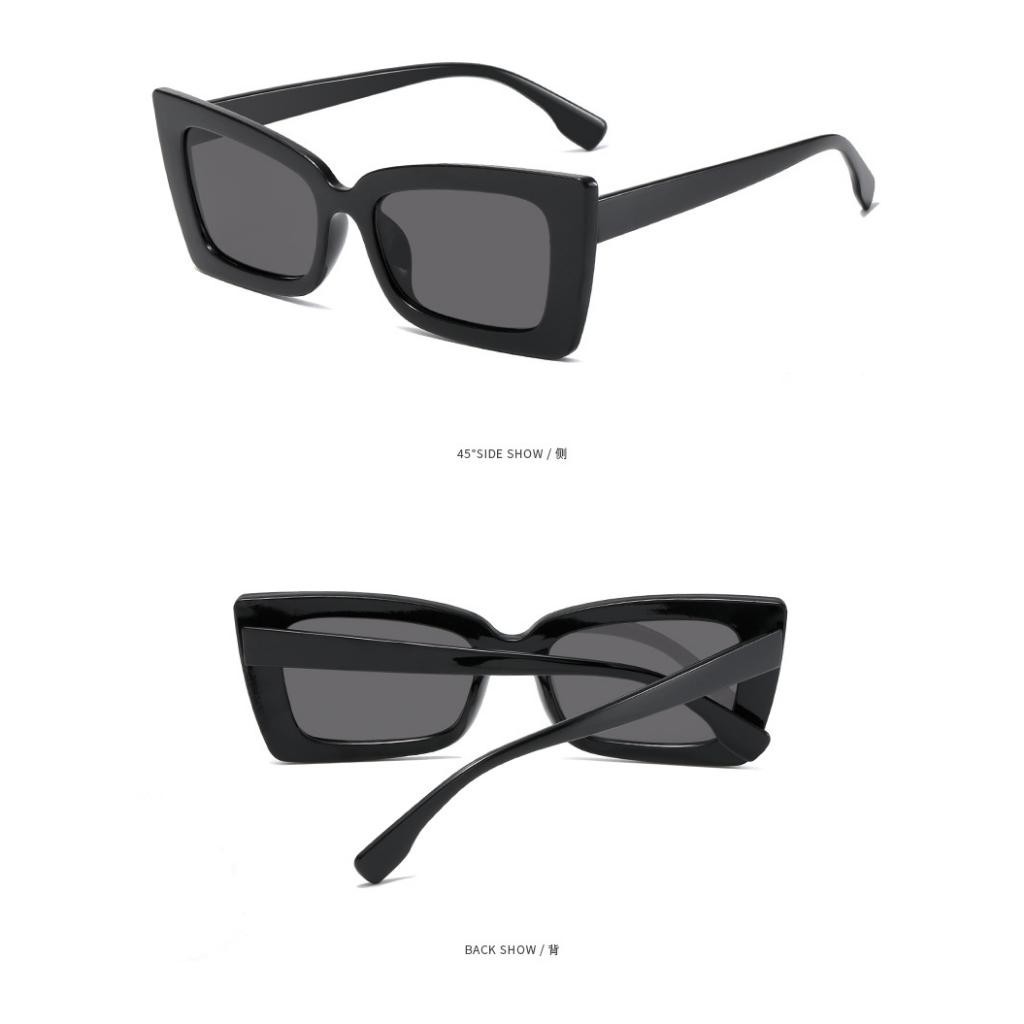 Kính râm mắt mèo phong cách retro chống tia UV, Kính mát nam nữ cá tính và dễ thương Styley K018