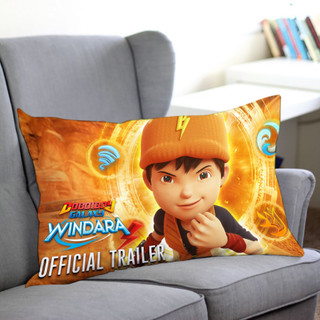 Vỏ gối Boboiboy Galaxy hình chữ nhật, trang trí xe, một mặt, không kèm lõi