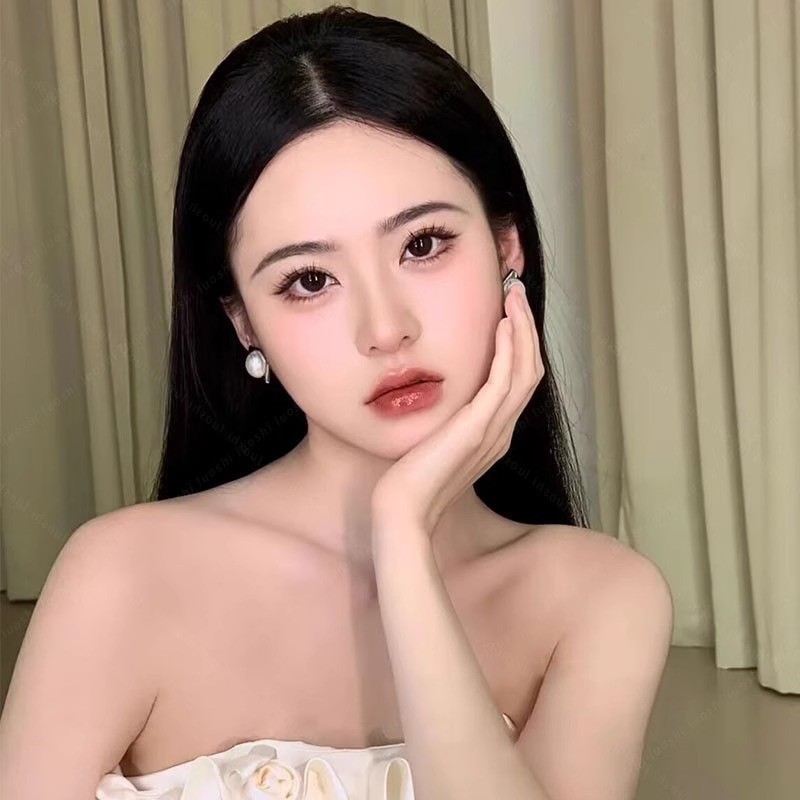 Bông tai bạc cao cấp Hàn Quốc, thanh lịch và nhẹ nhàng, dành cho nữ