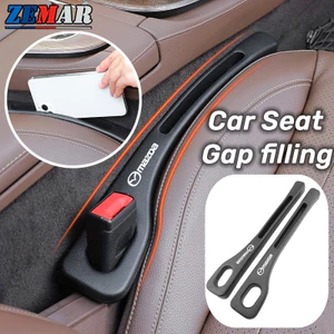 1 / 2 Chiếc Mazda Ghế Ô Tô Khoảng Cách Chất Lỏng Dải Chống Rò Rỉ Ghế Bên Khoảng Cách Cắm Phụ Kiện Nội Thất Tự Động Lưu Trữ Có Khe Cắm Thẻ Cho Xe Mazda 2 3 CX5 CX30 CX8 CX3 Mazda2 6 5 CX9 BT50