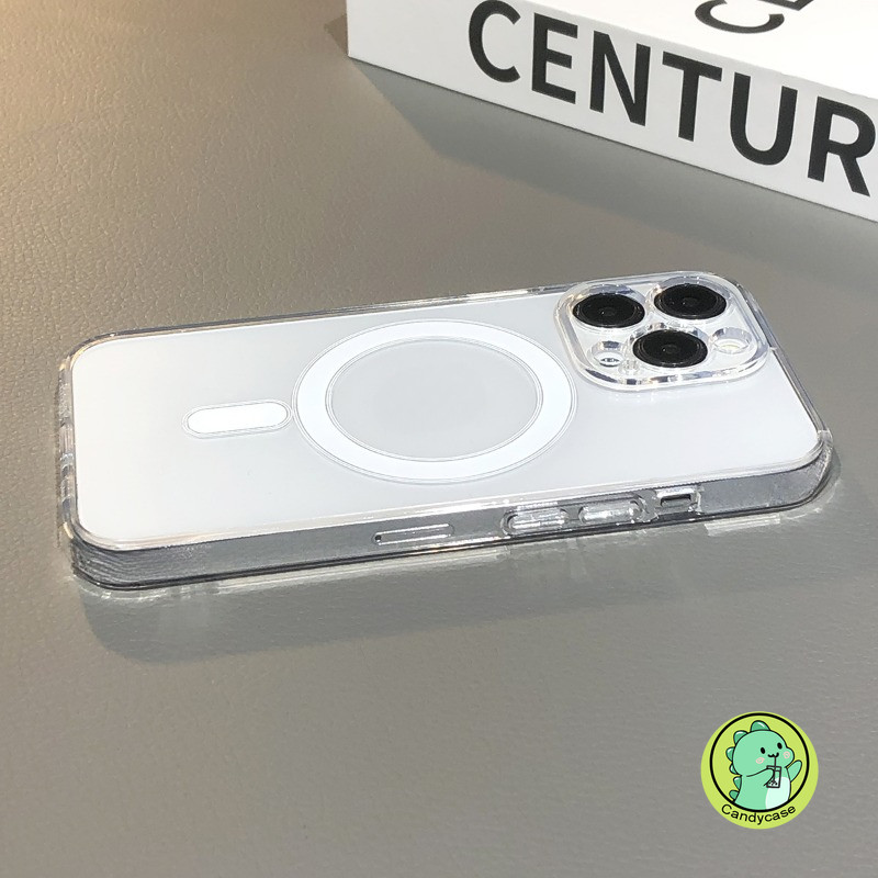 Ốp Từ Tính Cho OPPO Reno 11 Pro 11F 10 9 8 6 5 Pro Plus 8 7 Lite 8Z 7Z 6Z 4 3 Pro SE 2 Z 2F 10X Zoom 5G 4G Vỏ TPU Mềm Sạc Không Dây Điện Thoại Trong Suốt Ốp lưng