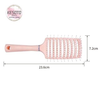 Bàn chải tóc Detangling Lược chải tóc rối Lược cắt tóc di động Tóc thẳng ướt