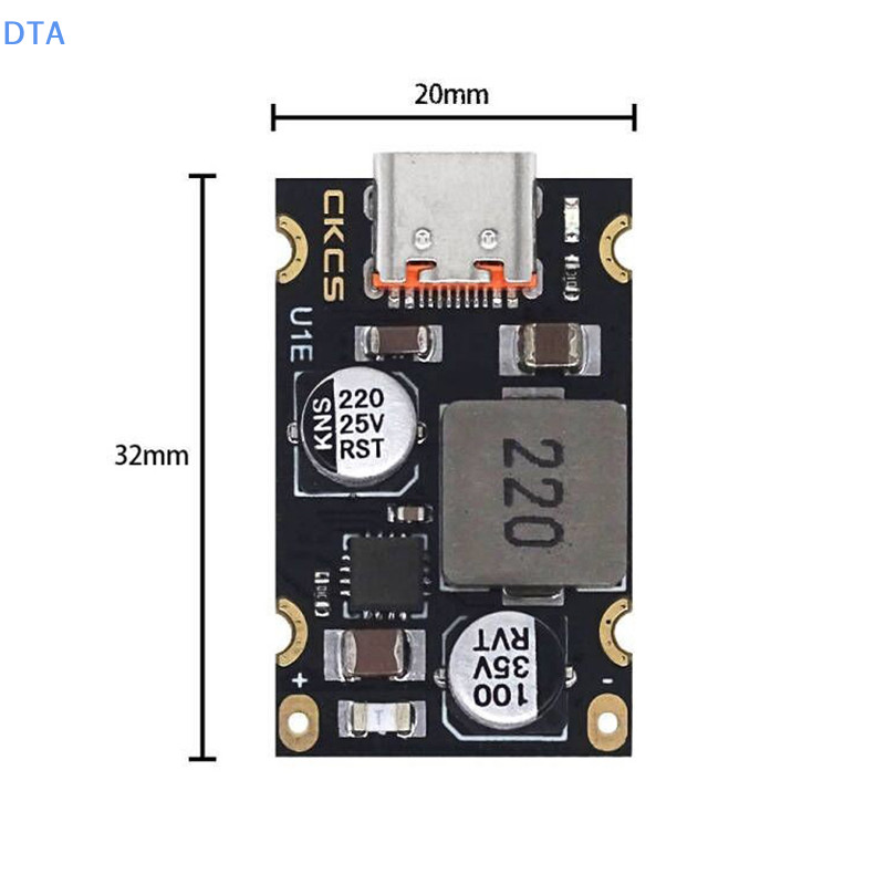 Mô-đun DTA PD65W Giao diện USB Type-C hỗ trợ Bộ sạc nhanh PD3.1 QC3.0 SCP 5V 9V 12V 20V PO