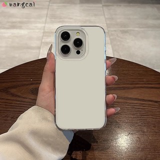 Dành Cho Xiaomi 17 Pro Max 15T 15 14T 14 13T 13 12 12X 12S Mi 11 11X 11i Pro Ultra Lite 5G 4G Vỏ Điện Thoại Màu Trắng Dễ Thương Đơn Giản Màu Trơn Bé Trai Bé Gái IMD Vỏ