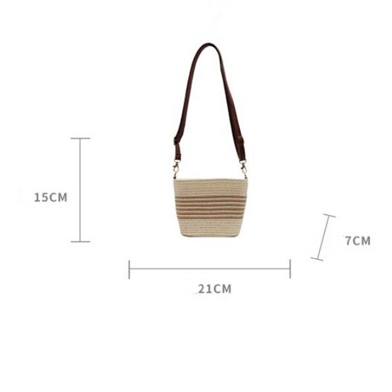 Túi đeo chéo, túi đeo vai phong cách cổ điển, tự nhiên, mộc mạc