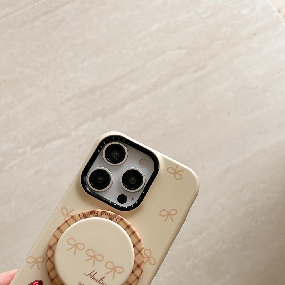 Ốp Lưng Cứng Tương Thích Với iPhone 13 13Pro 13ProMax 14 14Pro 14ProMax 15 15Pro 15ProMax 16 16Pro 16ProMax 17 17Pro 17ProMax Ốp Nam Châm Họa Tiết Anh Đào Chặn Màu