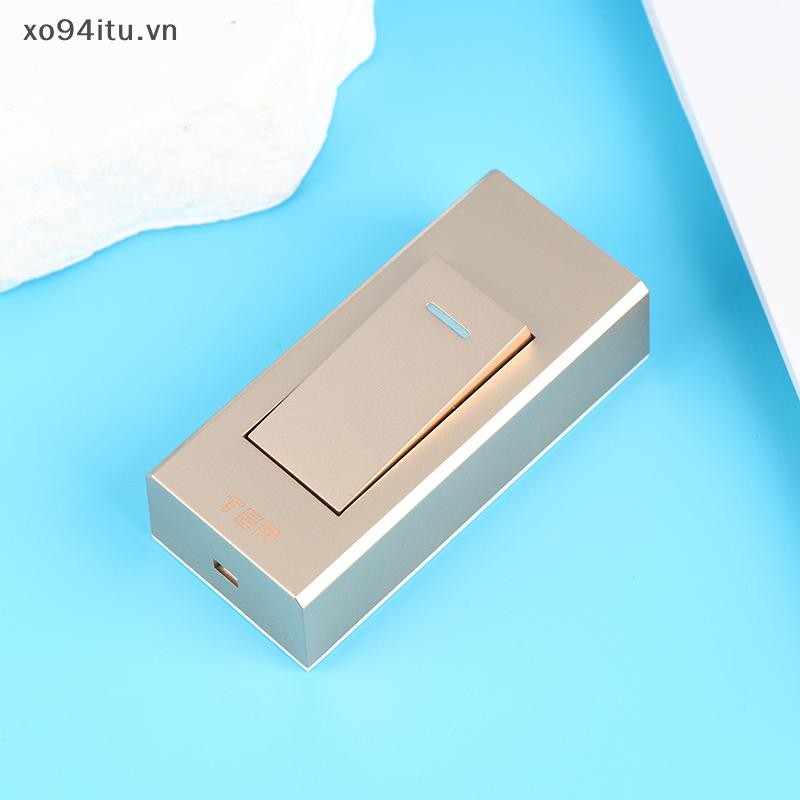 XOITU 1Pc 1 Gang 2 Chiều Bề Mặt Gắn Dây Lắp Đặt Đầu Giường Bật / Tắt Bảng Điều Khiển Đèn Tường VN