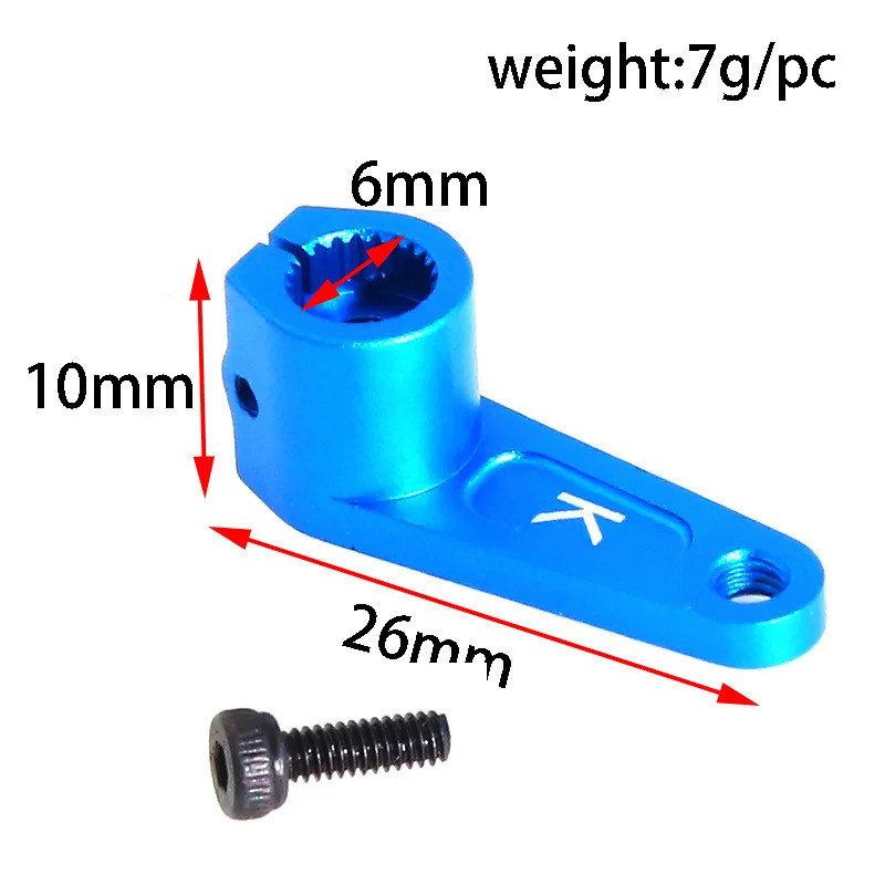 Kim Loại 23T Cánh Tay servo TRF Sừng servo 42249 Cho Tamiya FUTABA servo