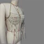 XGB Nữ Ngọc Trai Đính Hạt Dây Cổ Crop Body Trang Sức Tua Rua Áo Ngực Dây Xích Không Tay Camisole Lễ Hội Đảng Trang Phục Áo Vest