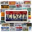 50 Sticker HÌNH BIỂN SỐ chống nước sticker dán laptop, điện thoại, đàn guitar, mũ bảo hiểm, vali | MS: 000392