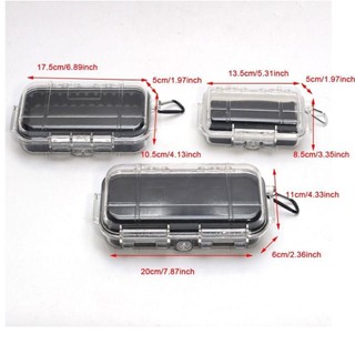 Hộp cắm trại MEGOCE, Hộp lưu trữ ABS trong suốt chống nước, chống sốc, hộp đựng dụng cụ chuyên nghiệp