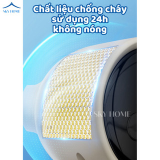 Máy Xông Tinh Dầu Đuổi Muỗi Hẹn Giờ Màn Hình LED Tích Hợp Đèn Ngủ, Máy Đuổi Muỗi Khuếch Tán Rộng MXTD01 - NGÓI HOME