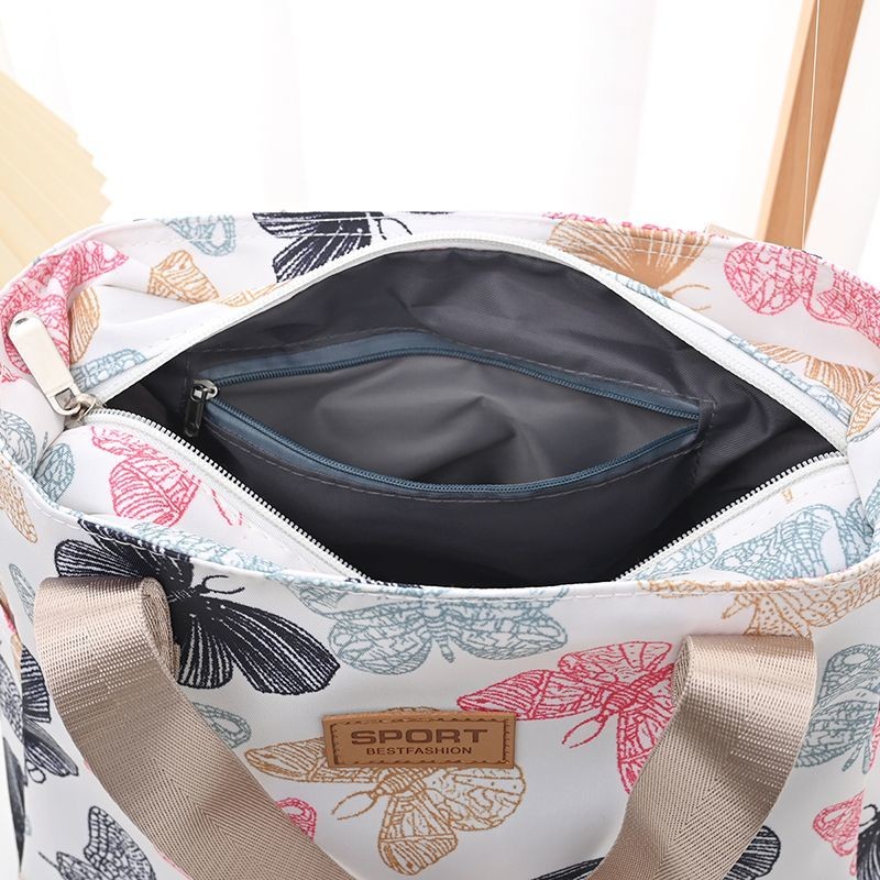 Túi đựng hộp cơm trưa bằng vải Canvas Túi đựng đồ ăn trưa cầm tay Túi vải cầm tay Túi Bento cách nhiệt Túi Bento trẻ em Túi cách nhiệt ăn trưa Túi vải Bento Túi vải dã ngoại Túi tote chống thấm nước