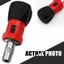 Treeling Magetic Thu Nhỏ Ratchet Tua Vít Di Động 1 Ổ Cắm Lục Giác 4Inch Có Tay Cầm Thoải Mái Và Constructio Chắc Chắn