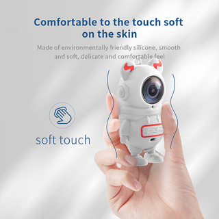 Dành Cho DJI Insta360 GO3S Silicon Bảo Vệ GO3 Phi Hành Gia Ngón Tay Cái Camera Dày Ống Kính Silicon Chống Rơi Bao Phụ Kiện Máy Ảnh