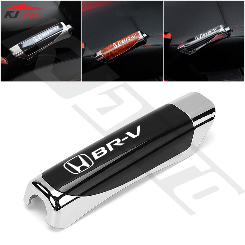 Honda BRV BR-V Xe Phanh Tay Bao Sợi Carbon Trang Trí Phanh Bảo Vệ Phụ Kiện Phanh Thể Thao