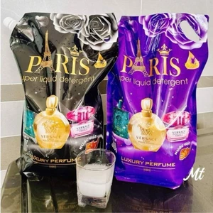 Combo 1 thùng 4 túi nước giặt xả 5in1 Paris🍃FREESHIP🍃hương nước hoa pháp ,nước giặt đậm đặc 3600ml