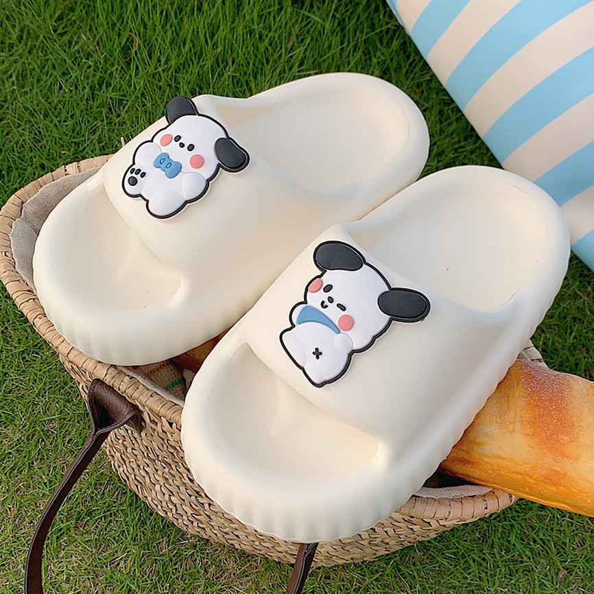 Xixitiao Dép Dép Thoải Mái Đế Mềm eva Nhà Nữ Mùa Hè Chó Con Dễ Thương
