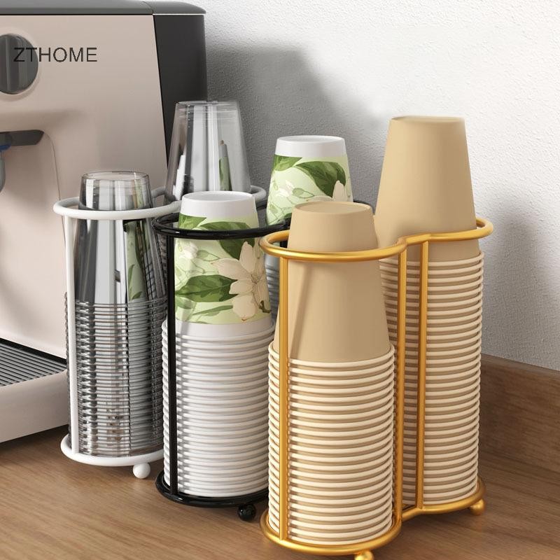 Giá đựng cốc để bàn đa chức năng ZTHOME cho giá đựng cốc giấy nhà bếp HOT