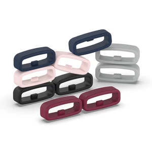 Bán chạy 22mm 10 chiếc Dây đeo đồng hồ đa năng Khóa an toàn vòng silicon cố định
