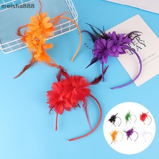 Meisha888 1 Nữ Fascinator Mũ Hoa Lưới Sợi Cocktail Tiệc Cưới Phụ Kiện Tóc Trang Trí
