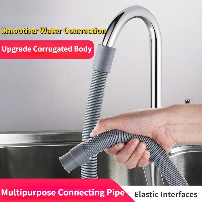 Vòi Ripple Ống Nước Kết Nối Vòi Ống Nối Dài Vòi Nước Hộ Gia Đình Nhà Bếp Chậu Rửa Nhựa 4 Điểm Nối Dài