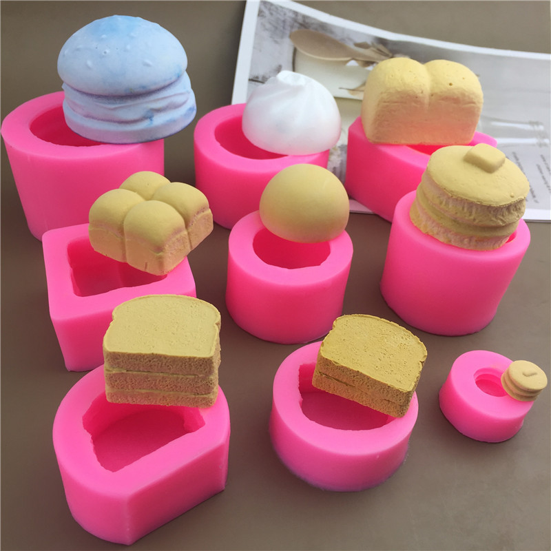 Khuôn silicon làm bánh Muffin, khoai tây chiên, Hamburger, pudding, bánh mì nướng, tháp mâm xôi