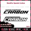 Tem sticker need for speed CARBON dán đa vị trí |TMN-034| Decal hình dán tại nhà chống nước chống phai màu
