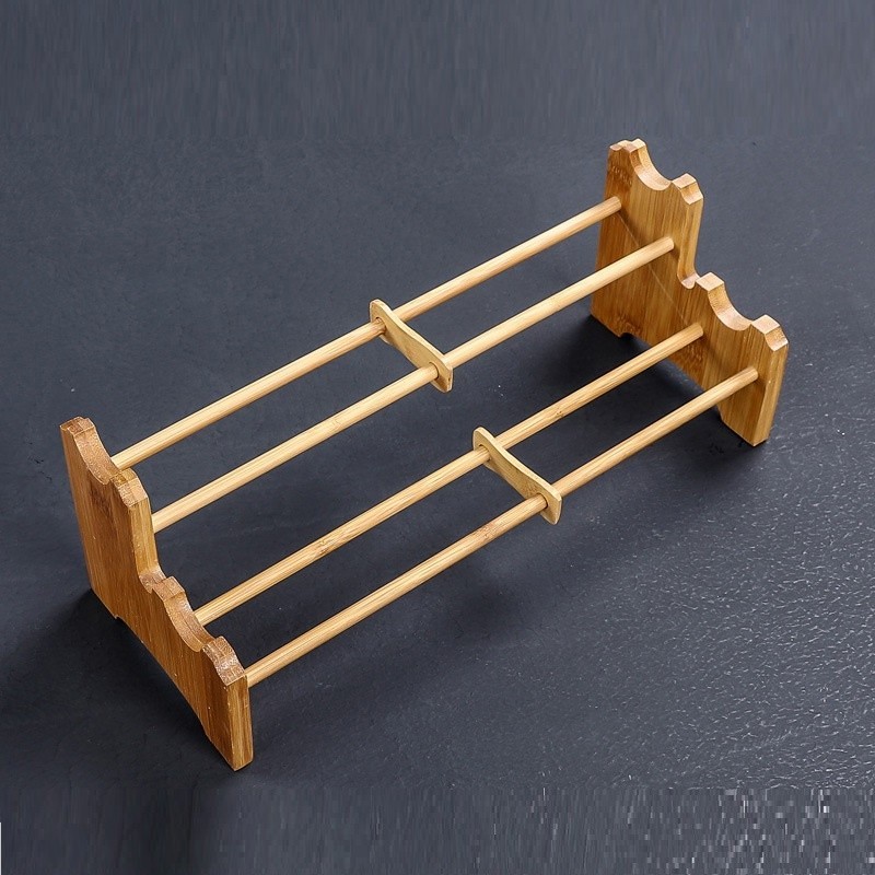 Tổng Hợp Các Mẫu Gác Chén Bàn Trà Đạo Bằng, Tre, Gỗ Mun Đen và Gỗ Hồng Mộc