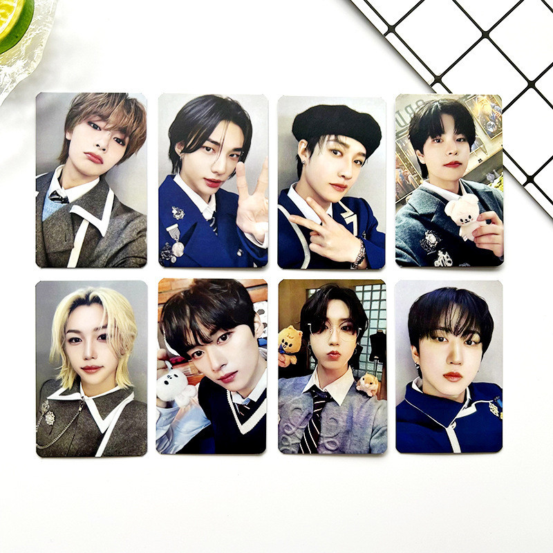 8-15 Chiếc STRAY KIDS Magic School Photocards Trong Suốt Dấu Trang Thẻ ROCK STAR Ngày Hoàn Hảo Lomo Cards Felix Hyunjin Minho I.N Han Bin Seungmin Bangchan Bưu Thiếp YM