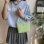 Túi Tote ESSENCEH, Túi Xách Màu Trơn Dung Tích Cao, Túi Đeo Vai Đơn Hàng Ngày Nylon Chống Thấm Nước Tối Giản Nữ Cô Gái