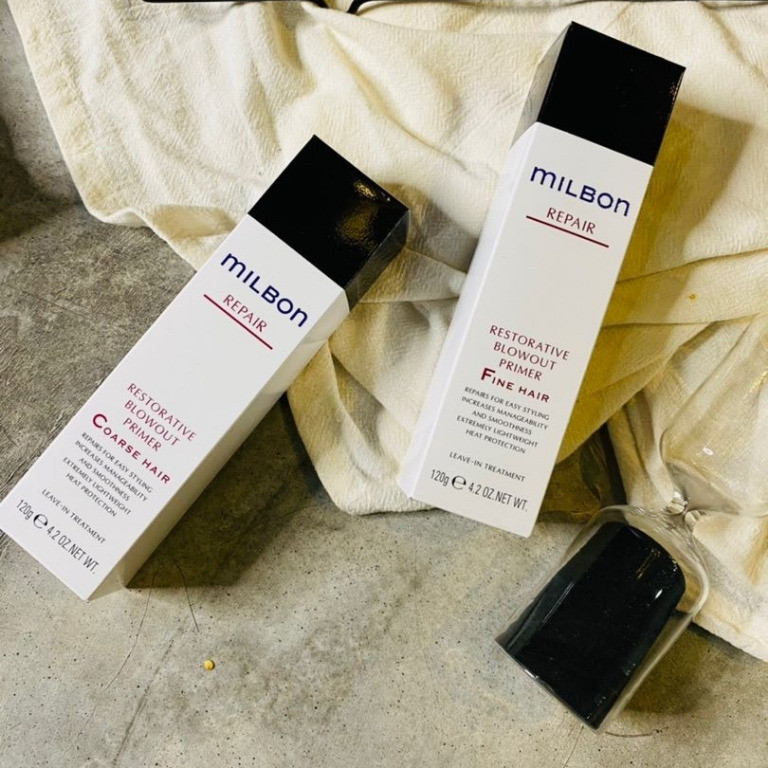 MILBON RESTORATIVE BLOWOUT PRIMER FINE HAIR | ミルボン