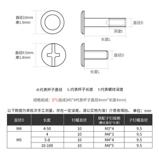 [Giao hàng nhanh 1] Đinh tán inox, đinh tán vặn ren inox 304 đầu Pake ...