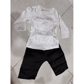 thời trang đồ bộ trẻ em, bà ba gấm cho bé quần đen