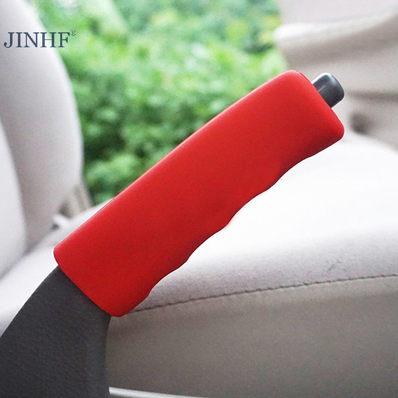 Jinhf Bộ Phanh Tay Ô Tô Silicon Chống Trượt, Vỏ Trang Trí, Đa Năng Tự Động Đỗ Xe HOT