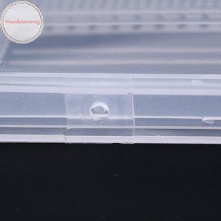 Houdumeng 20 lỗ mũi khoan móng tay hộp nhựa trưng bày đứng hộp đựng cho mũi khoan 3 / 32 "VN