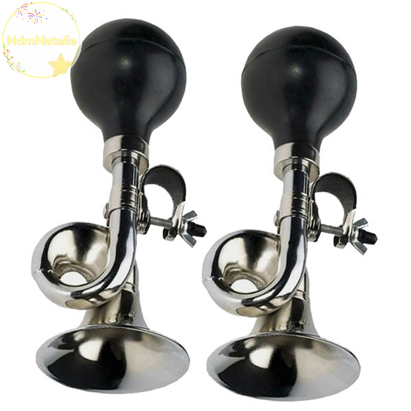 HdmNatalie Ốc Sừng Không Khí Lớn Full Miệng Xe Đạp Xe Đạp Retro Bugle Trumpet Xe Đạp Leo Núi Phụ Kiện Đi VN